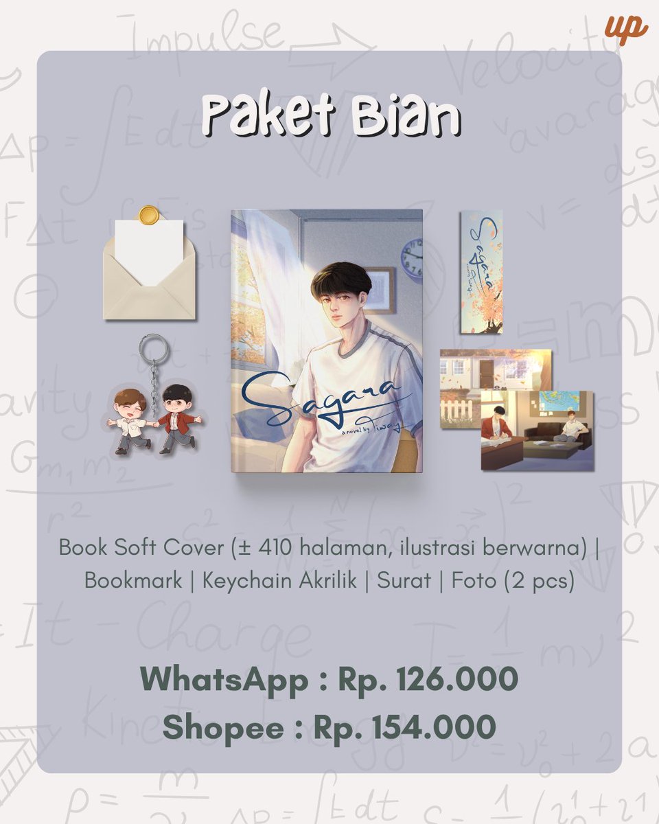 universe_publis's tweet photo. [ PRE ORDER KE-2 SAGARA BY @likemoonsky_ ]

PO DI SINI: https://t.co/jt1t24ES2N https://t.co/JNaxRcyiv7