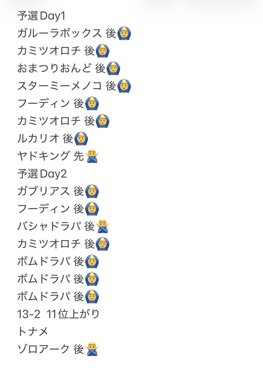 Roly_poly24's tweet photo. CL愛知2026May best32でした😆
使用デッキはガルーライワパレス（day2はビワ→ベル）
予選13-2の11位でトナメ進出するも、初戦で有利マッチに種切れで1没😭
ともあれCL優先権と、滑り込みでJCS決められて良かった！！
2日間とも楽しく対戦できました✨ https://t.co/gh99mjqtcc
