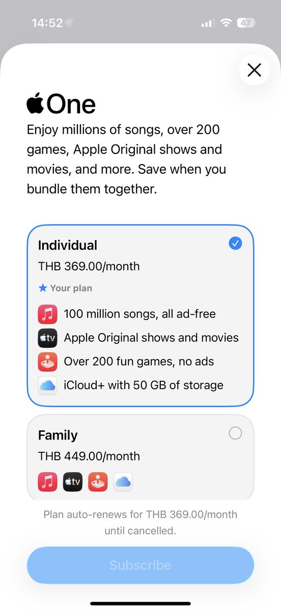 chonnk's tweet photo. @AppleSupport 

On 10 May 2026, I tried to activate the 3-month free Apple One trial that came with my new iPhone because the system still showed I was eligible until 11 May. https://t.co/pqW2C3YrgO