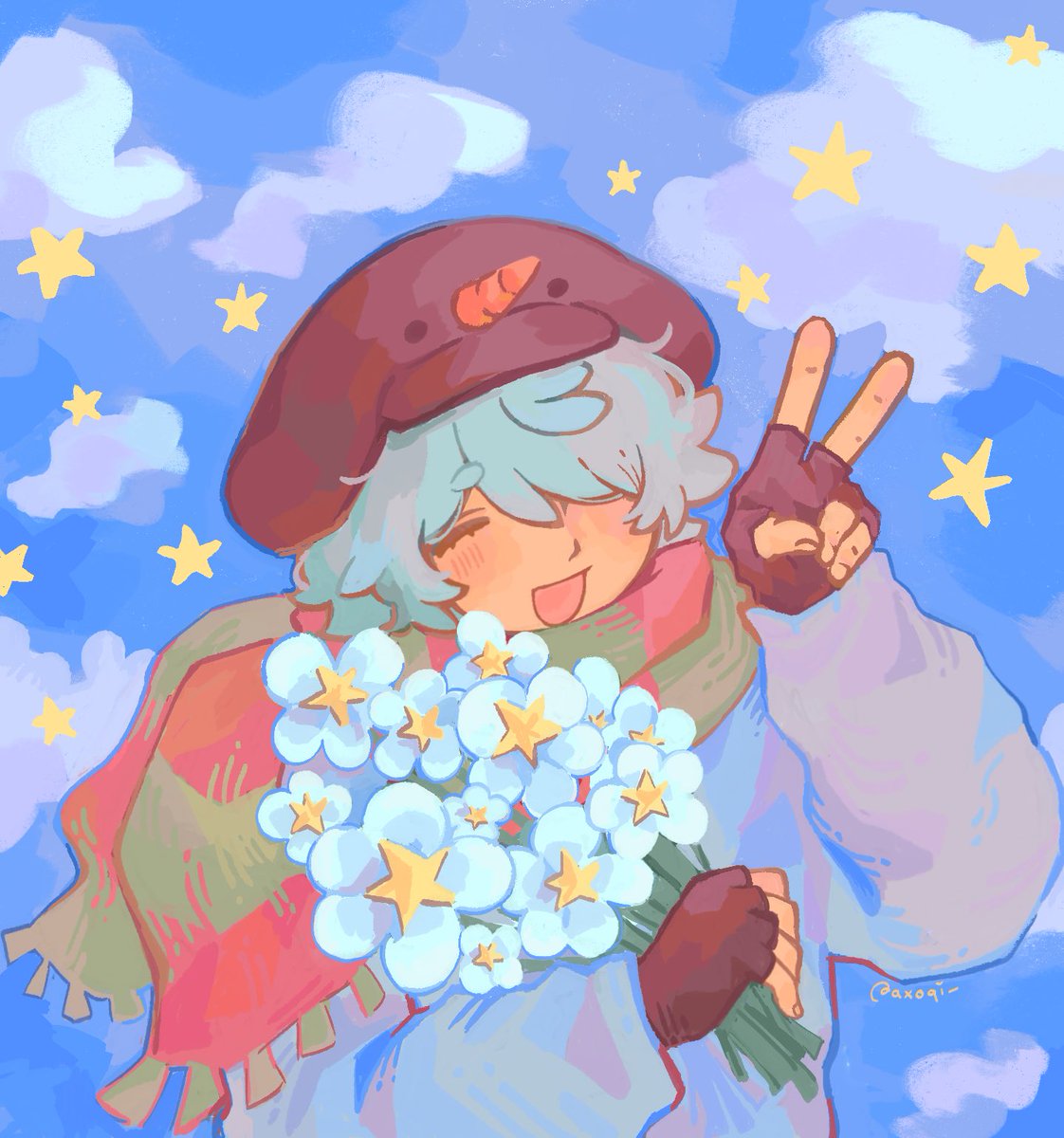 axoqi_'s tweet photo. thank you for playing ☃️🌟 https://t.co/y3Hv0o2EAZ