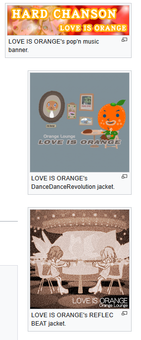 b_yaro's tweet photo. LOVE IS ORANGEのDDR版ジャケットに比べればまだいいほうだと思う…生成AIに「LOVE IS ORANGE」っていうタイトルだけで好きに描かせた絵みたいな https://t.co/hw9OgV6JNN
