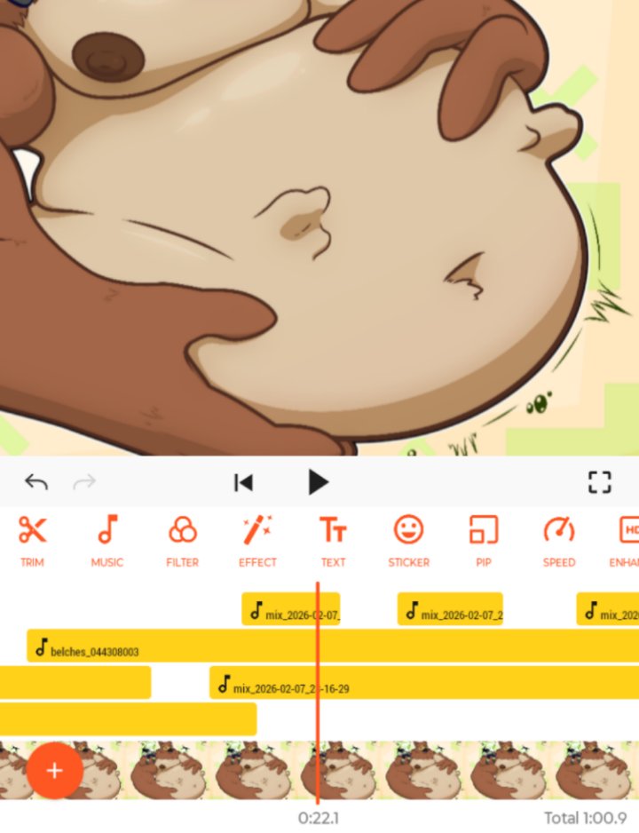 Drewdaddo's tweet photo. 🎊🎊🎊VORE AUDIO RAFFLE🎊🎊🎊
I wanna make audio with my new headset, so I'm doing this! It's for a 1-2 minute internal audio loop. Here's the rules:
• Reply with belly art that YOU own for the thumbnail
• Type what kinda sounds you want 
• I'll pull a random name in 3 days https://t.co/6HtqUPY4Jl