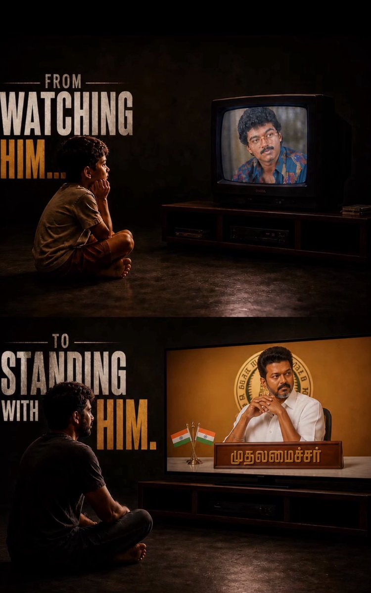 its_suriyars's tweet photo. தமிழ்நாடு முதலமைச்சர்   அண்ணன் திரு C.ஜோசப் விஜய் அவர்கள் 👍🥰🥰🥰🥰
#CMVijay #TVKVijay‌HQ https://t.co/d56WKP5vtz