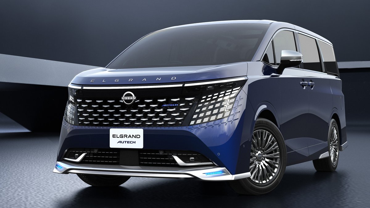 kaokana4's tweet photo. NMC、新型「エルグランドAUTECH」概要発表 「VIP」「AUTECH LINE」「ステップタイプ」も展開 - Car Watch https://t.co/0OduPOwXUQ
#日産 #NISSAN #エルグランド #新型エルグランド #ePOWER #e4ORCE #NMC #AUTECH #AUTECHLINE #VIP #ミニバン #アルファード #ヴェルファイア #東愛知日産 #買おっかな https://t.co/57Q6DbRYAb