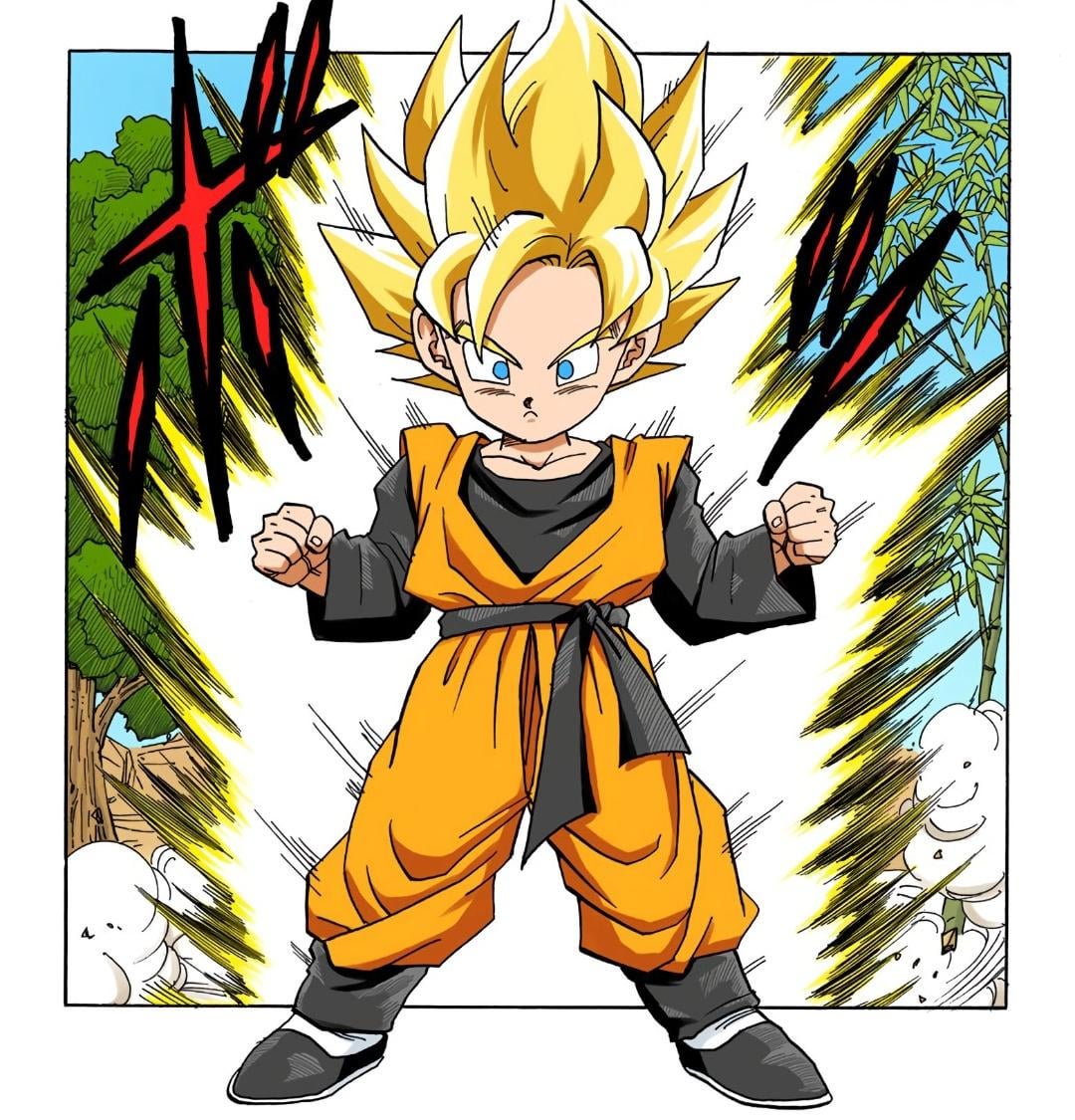 boladedrac's tweet photo. Si abans-d'ahir va ser el dia d'en Son Gohan, i ahir el d'en Son Goku, avui al Japó se celebra el #Gotenday ! El fill petit d'en Kakarot també té dia propi! https://t.co/jgbAjdRUp0