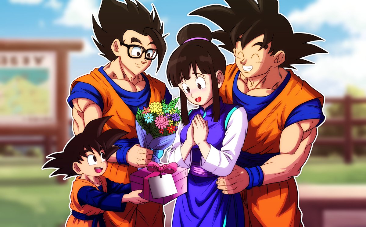 theheroshadow_'s tweet photo. for those mothers who have always taught us that with effort everything is possible #DragonBallFanArt #anime #DragonBallSuper #goku https://t.co/0OwrfALCPX