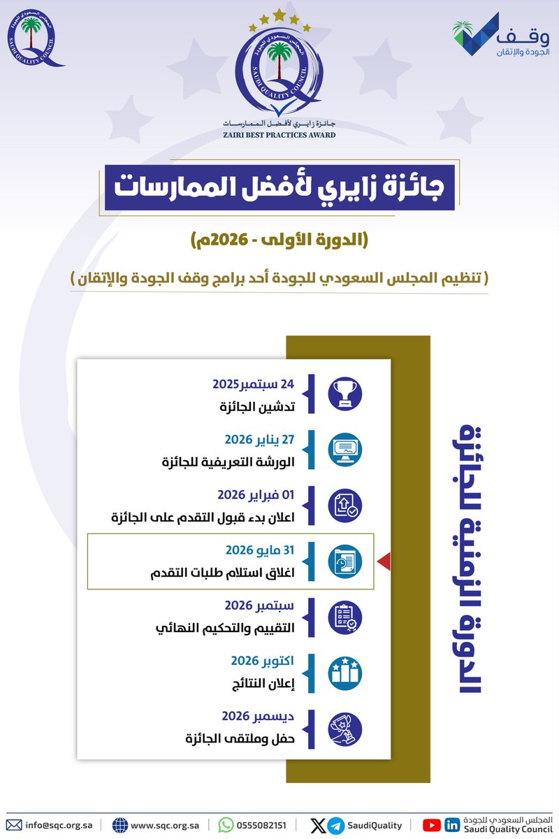 المجلس السعودي للجودة tweet media