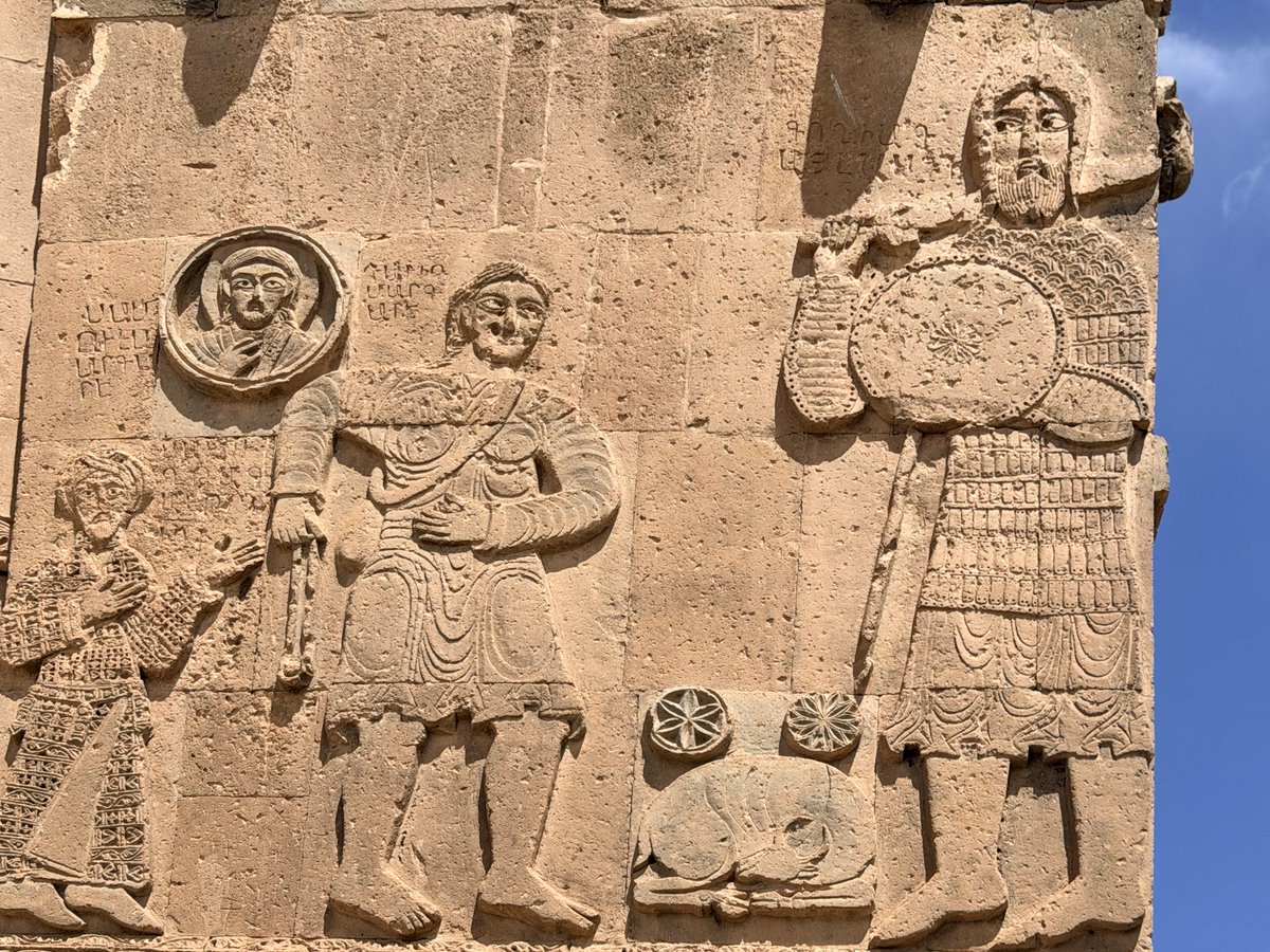 Joel7Richardson's tweet photo. 1100 year old Armenian relief of David and Goliath. https://t.co/C981ixy4Xe