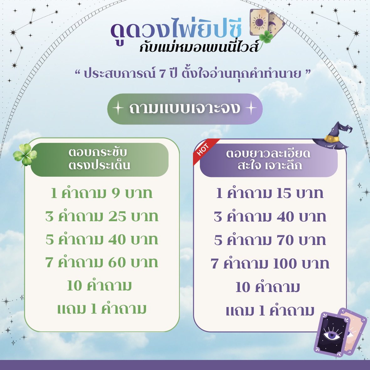 แม่หมอเพนนี่(2)🍀 tweet media