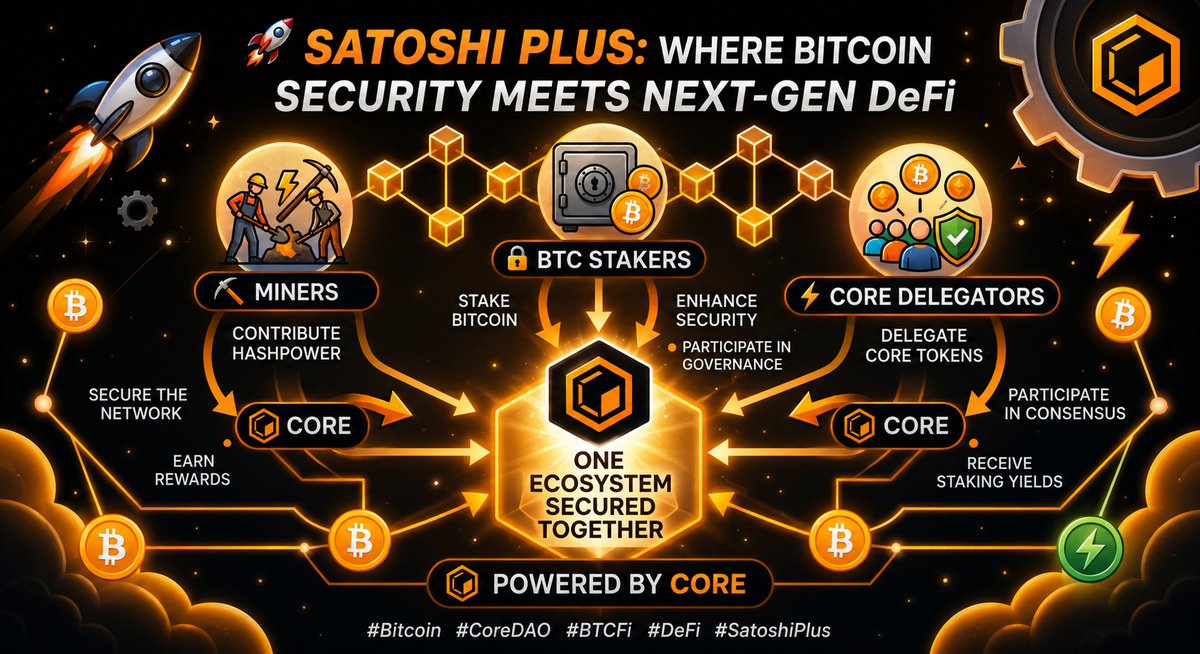 mamunbepari179's tweet photo. 🚀 Satoshi Plus is redefining Bitcoin utility.

⛏️ Bitcoin Miners
🔒 BTC Stakers
⚡ CORE Delegators

All securing one powerful ecosystem together.

Not just another chain — a new era for Bitcoin finance has begun. 💥

#Bitcoin #CoreDAO #BTCFi #DeFi #SatoshiPlus https://t.co/Asrb2tMkb1