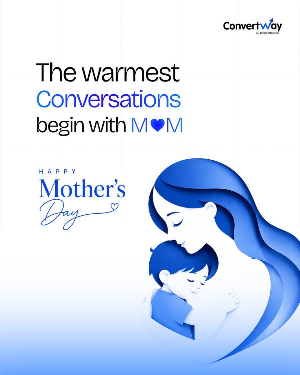 TheConvertWay's tweet photo. Some conversations stay with us forever ❤️

The late-night reassurance.
The unconditional warmth behind every word.
Before technology made conversations faster,
moms made them meaningful. 🌸
Here’s to the ones who always know what to say, 

Happy Mother’s Day from Team Convertway https://t.co/7VS3HZ4T4A