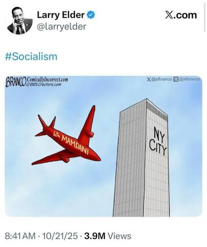 <a href="/VictoriaSask/">MAGA FOREVER AMEN 🇨🇦 🇺🇸 🇬🇷</a> He’s not panicking. His goal has always been “Death to America” and by the destruction of NYC  is his opening salvo. 

He is on a Jihad to weaken us so as to allow for Islam to conquer us. 

There’s really no other way to look at what he’s done.