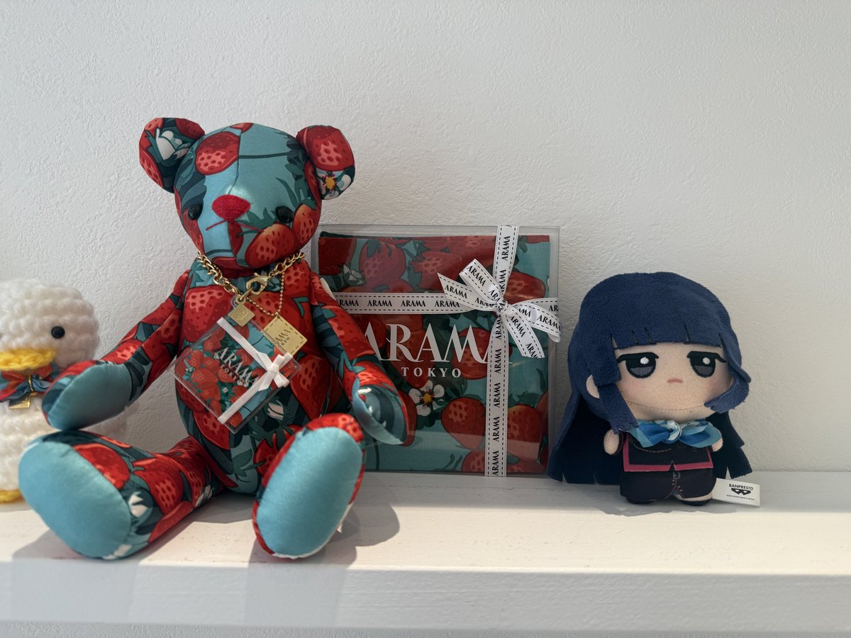 アラマトーキョー@ARAMA_TOKYOさんでおとめさまぬいにちっちゃスカーフ