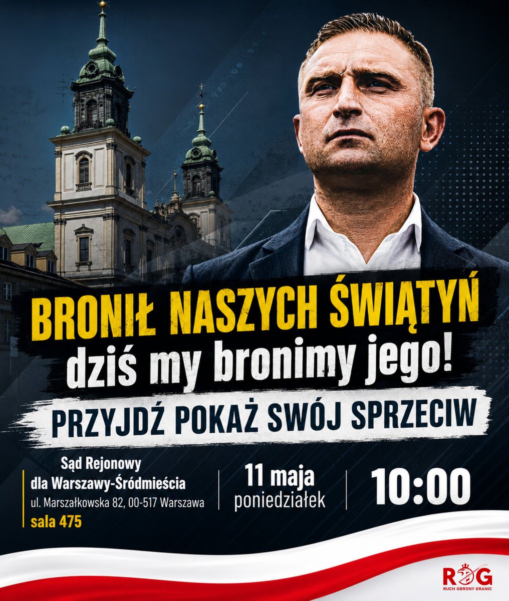 Robert Bąkiewicz tweet media