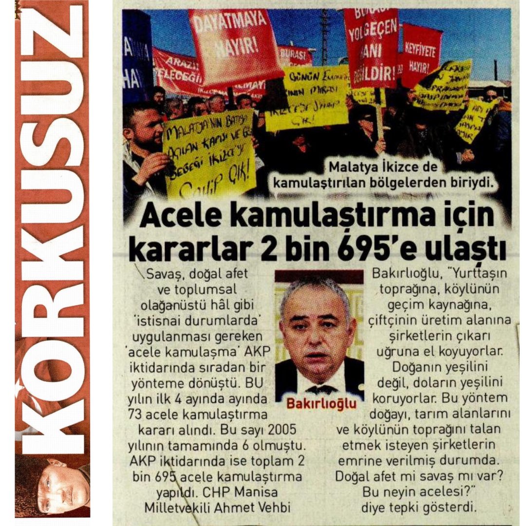 Ahmet Vehbi BAKIRLIOĞLU tweet media