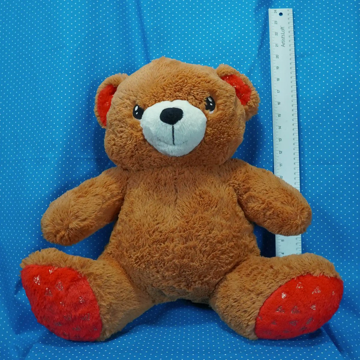PlushophileShop's tweet photo. Here's your daily dose of cute and adorable! Soft, furry, full of cuddles, with a naughty, wild side, this fuzzy brown bear can't wait for you to take them home. Available now at https://t.co/UB6KhIv9kn. #plushophile #nsfw #stuffedbear #stuffylove https://t.co/VAOlJ27Jl8