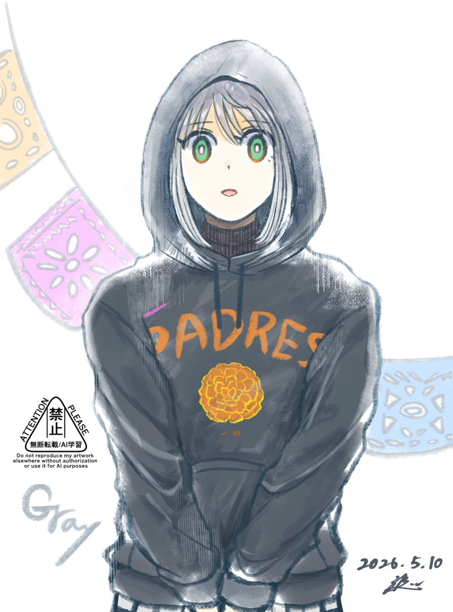 nami73seed's tweet photo. 好きすぎて妄想が止まらないので描きました。
※SDシティコネクトユニフォームとパーカーのファンアートです https://t.co/HTiURk0R4V