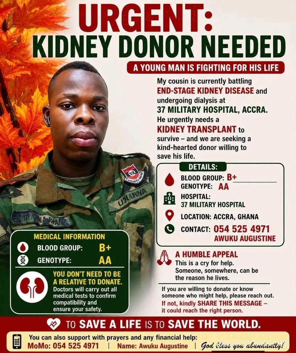 Kindly share let’s save a life