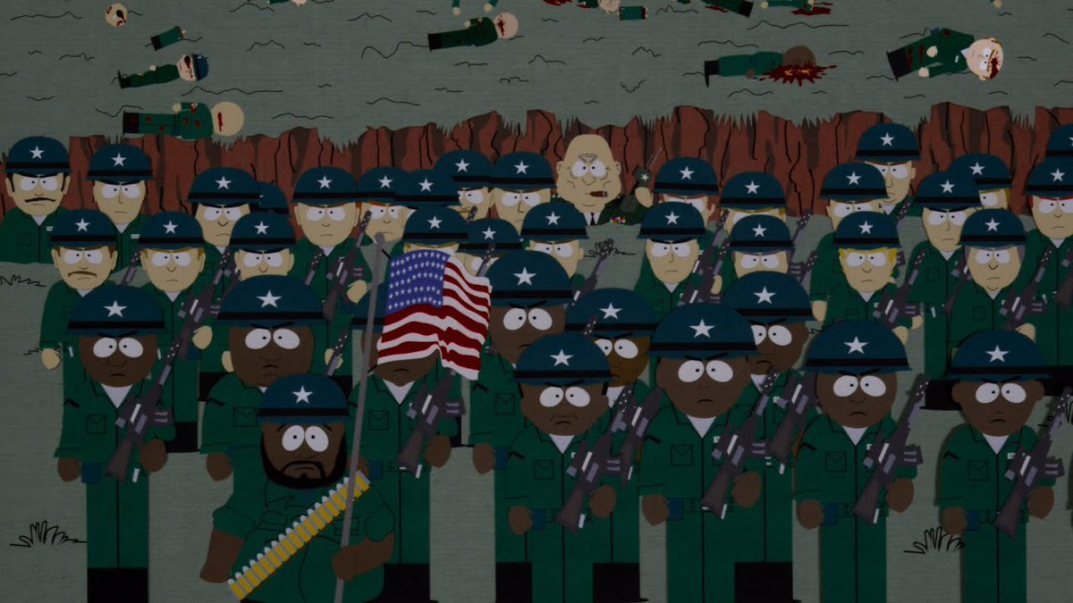 C_Vizcaino2's tweet photo. @diostuitero @Superamig8 Me ha recordado a la pelicula de South Park, operación escudo humano 😂😂😂😂 https://t.co/9O6p74E5oo