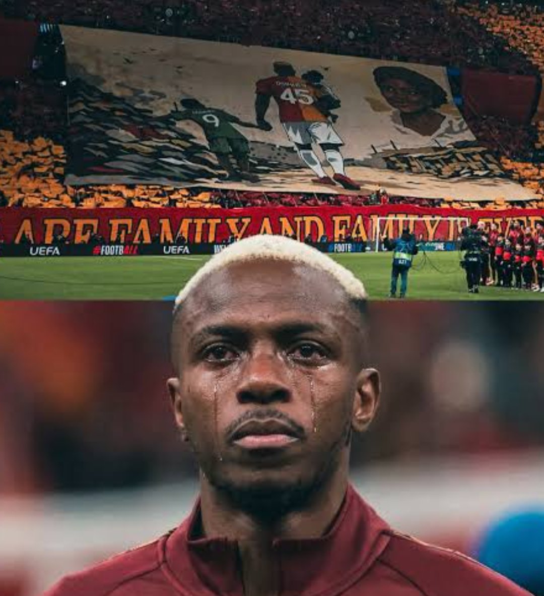 atknesyri's tweet photo. Sidiki Cherif: "Onlar anneler gününde bizim gibi kutlama yapmayı bilmiyor." https://t.co/eEhhBpwkH7