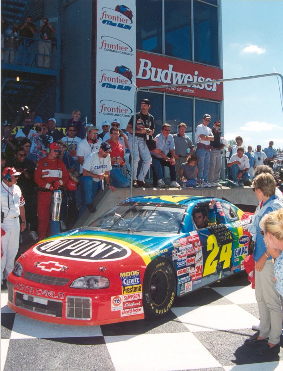 Jeff Gordon at Watkins Glen International 1999.
#NASCAR