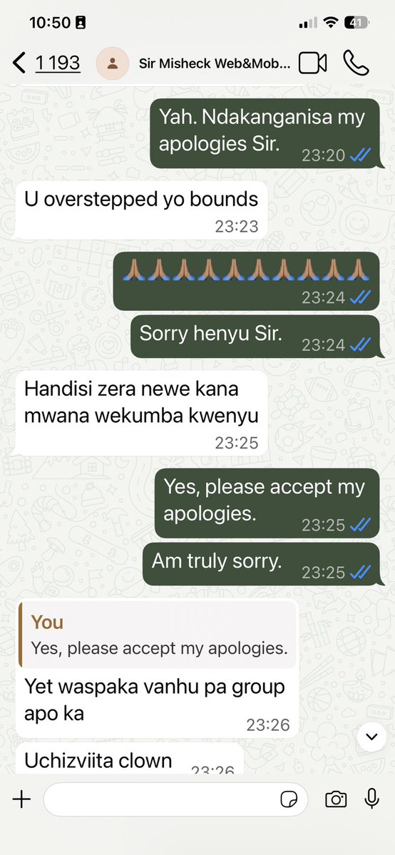 Hon. Takudzwa Titus Nyanhanga tweet media