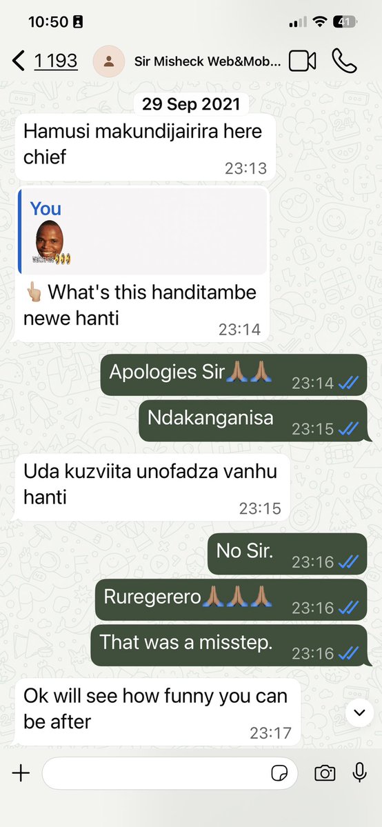 Hon. Takudzwa Titus Nyanhanga tweet media