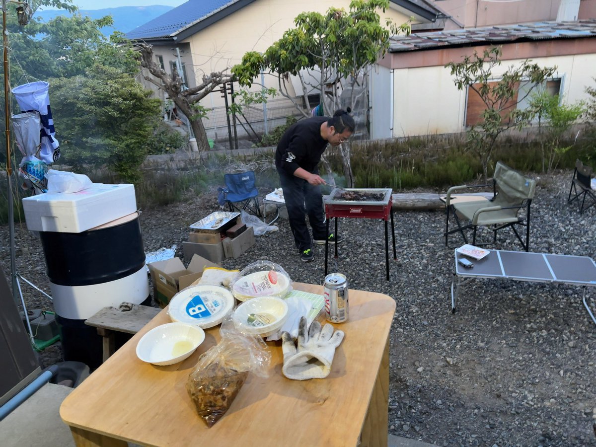 gotchan_desu's tweet photo. 春のBBQ https://t.co/xHYplqqhzY