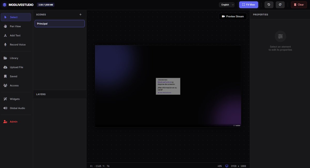 ModLiveControl's tweet photo. ModLiveControl
Let your mods control the entire stream in real time: overlays, sounds, alerts & media from phone/PC.
Zero latency • 1 Browser Source • Max Security
WEB: https://t.co/PnoUC5vquY
Support: https://t.co/moBvoVVQGk
#ModControl #ModsControlStream #OverlayControl https://t.co/M0kdNTXV7d