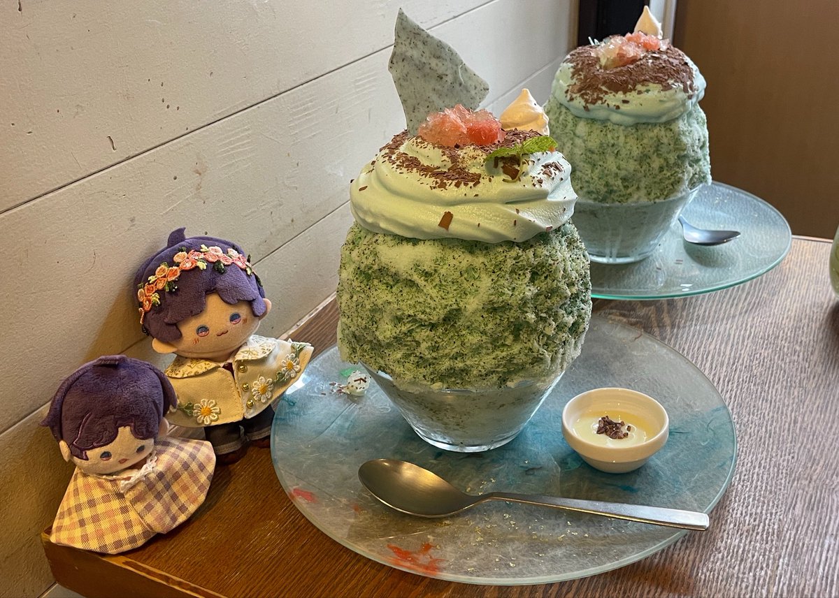 念願のチョコミントですうえーい🌱