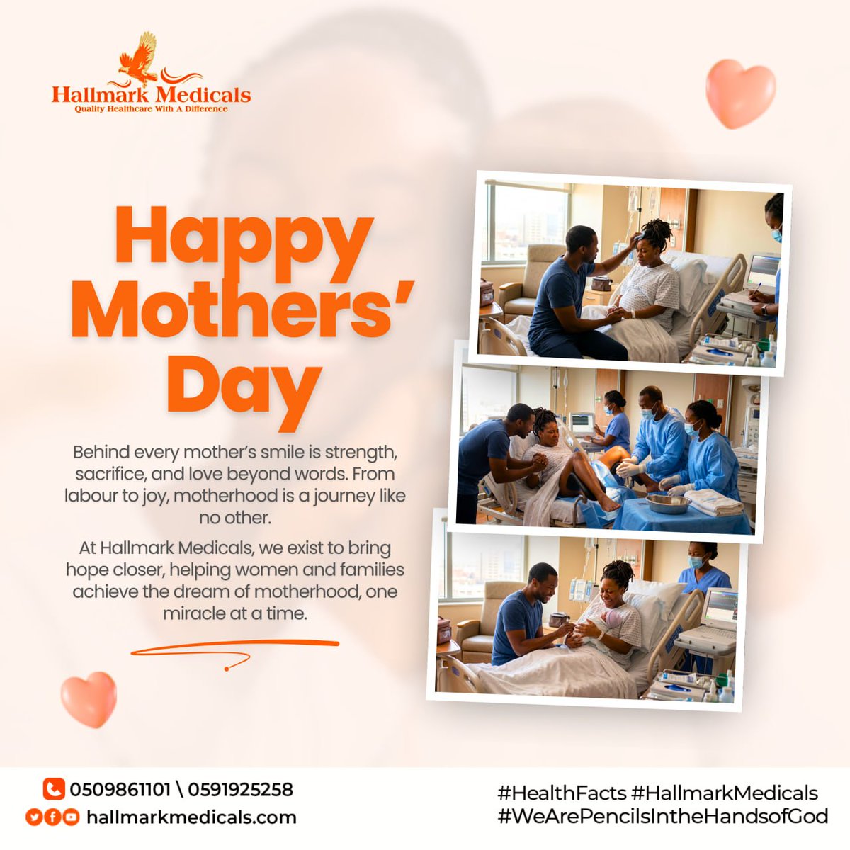 HallmarkMed's tweet photo. Happy Mothers' Day to every incredible mother and every woman walking the journey toward motherhood.

#happymothersday #mothersday https://t.co/YudeVrkjSL