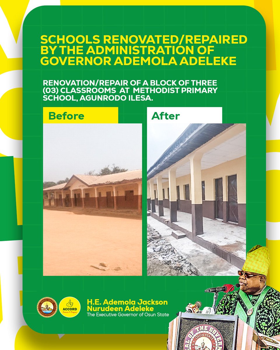 miclakus's tweet photo. Locations of newly constructed public schools, rehabilitated and revamped educational facilities in the different part of Osun State under the administration of Governor Ademola Adeleke’s administration. 

#ImoleIsWorking #EvidenceDey #ImoleTill2030 https://t.co/QbRE5MJ1rv