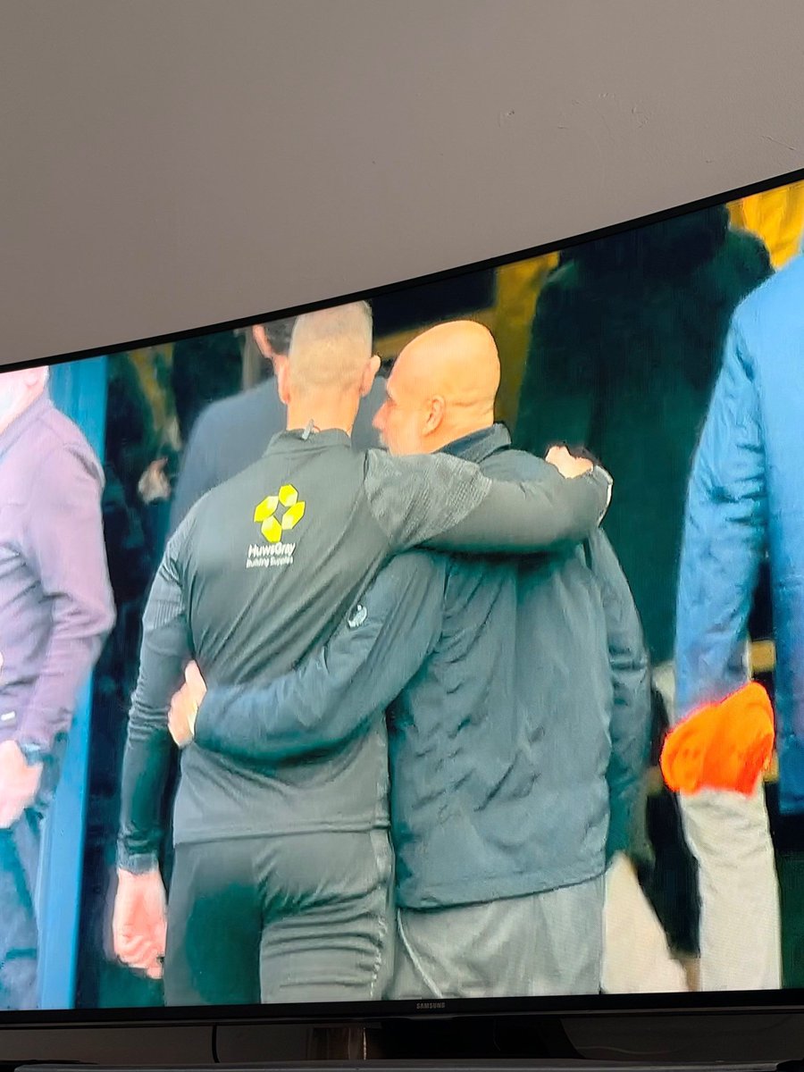 stuafc71's tweet photo. Bit cosy Isn’t it @FA_PGMOL https://t.co/vXbWkTOVcK