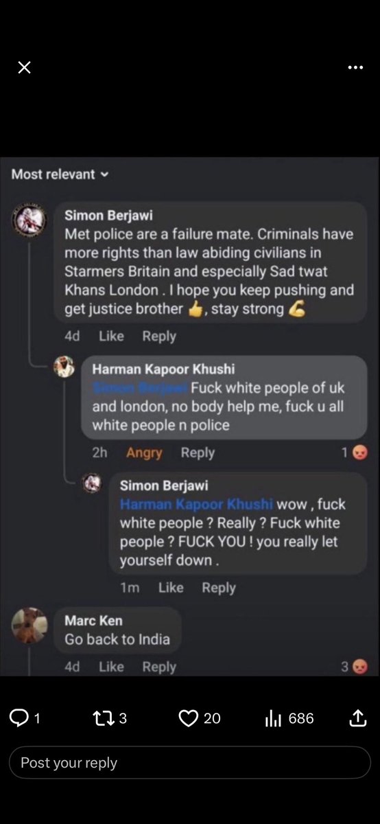 exposing123_'s tweet photo. Your one and only Harman immigrant “Sikh” kaPOOR 🤣🤣🤣 #uk #racism #racist #politics #news https://t.co/3voq9MN8jT