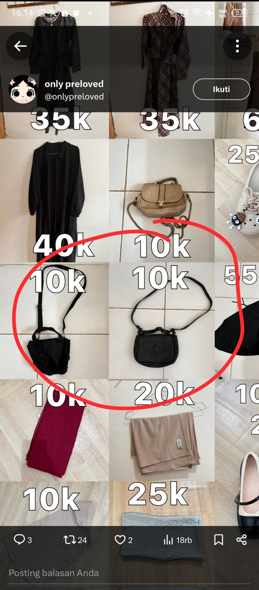 d1noku's tweet photo. @onlypreloved masih ada? https://t.co/jwNdqbZBvU