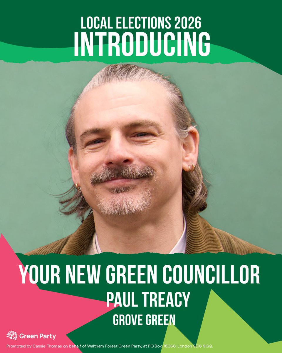 Waltham Forest Green Party tweet media