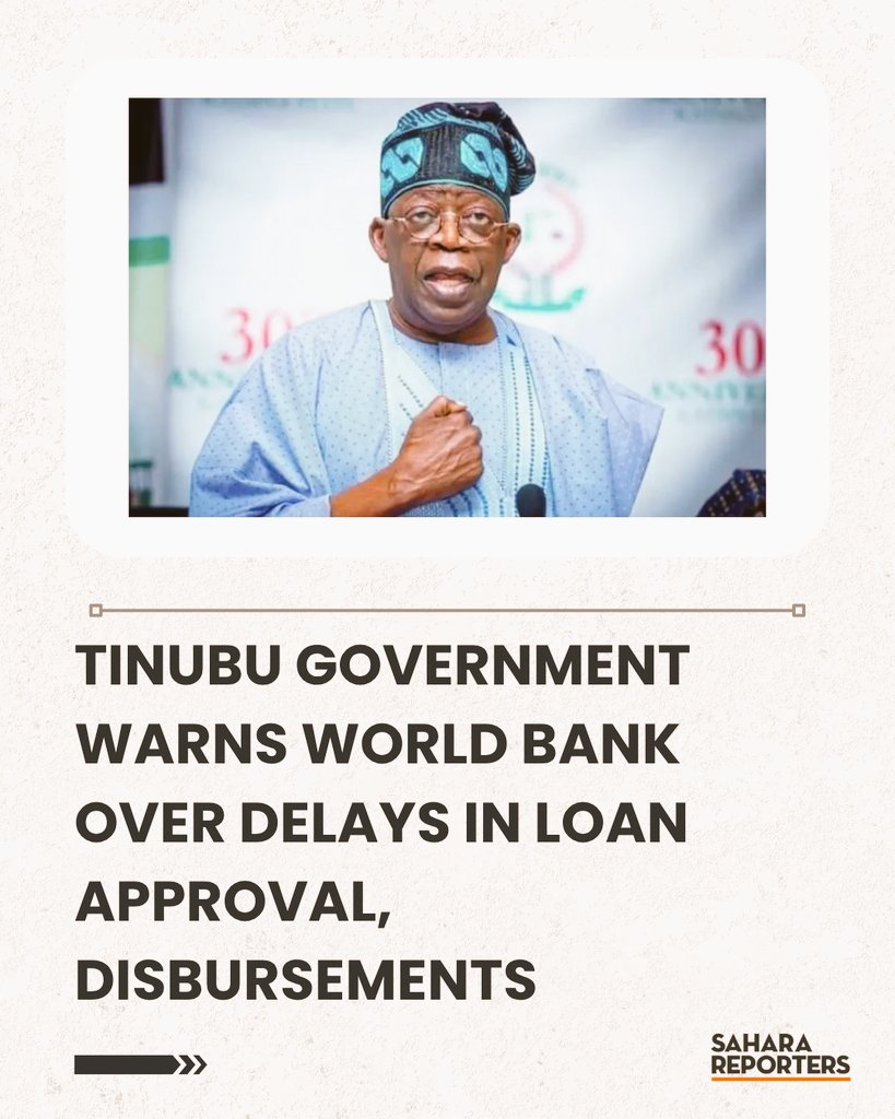 WORLD BANK MUST APOLOGIZE TO ALL NIGERIANS: 

OTHER WISE "WE" WILL FILE A CLASS ACTION AT THE "WORLD COURT OF JUSTICE" 

1. Nigeria is a serial willing borrower and world bank a serial loan giver.

2.Delay in disbursing approved loans appears to be a deliberate sabotage against