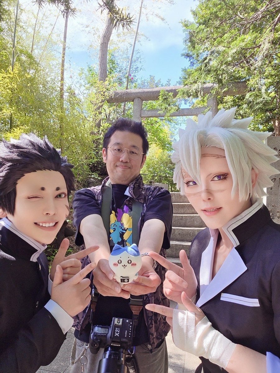 【おそくほ～・コスプレ・👹滅】
花影さん、ムトさんと風兄弟🍃🍃あわせしてきたよ🥰✨️✨️花影さんの匡近と色んな撮影した🫶☺️💚
風が強くてなかなかに大変だったけど、それも楽しんで撮影できましたー🥳
一日ありがとうございましたっっ💚💚💚