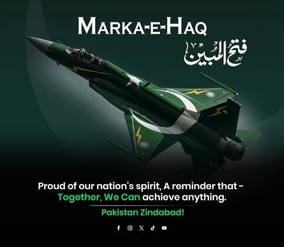 ProfVolta's tweet photo. Proud of our nation's spirit, A reminder that together, We Can achieve anything. ❤️
#Pakistanzindabad #قوم_کا_فخر_عاصم_منیر 
#معرکہ_حق https://t.co/RsEUj92nNa