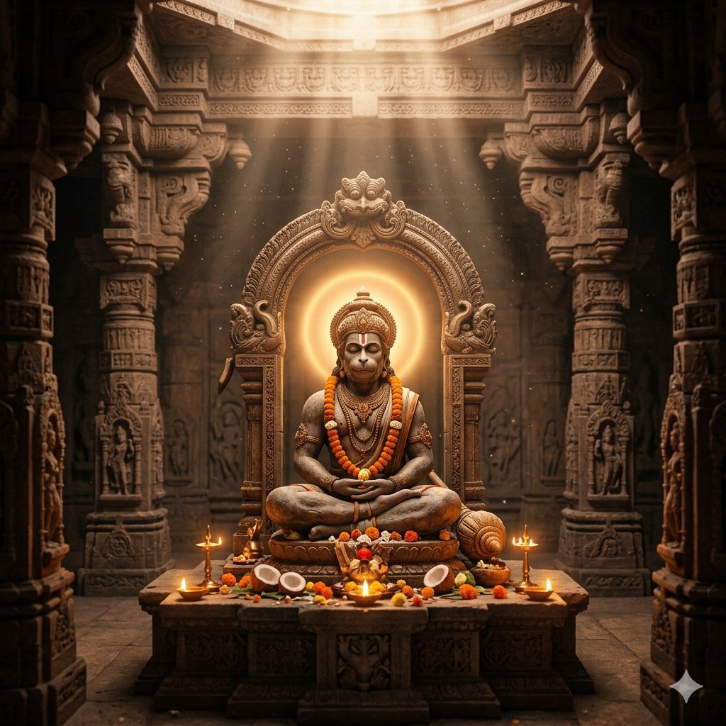 FindingTomas's tweet photo. 5 things Hanuman Ji teaches us that no self-help book ever will:
1. Humility overpowers ego — always
2. Service is the highest ambition
3. Devotion removes fear completely
4. Your identity is not your power — your purpose is
5. The right cause makes the impossible possible https://t.co/XIKPIeSwBg