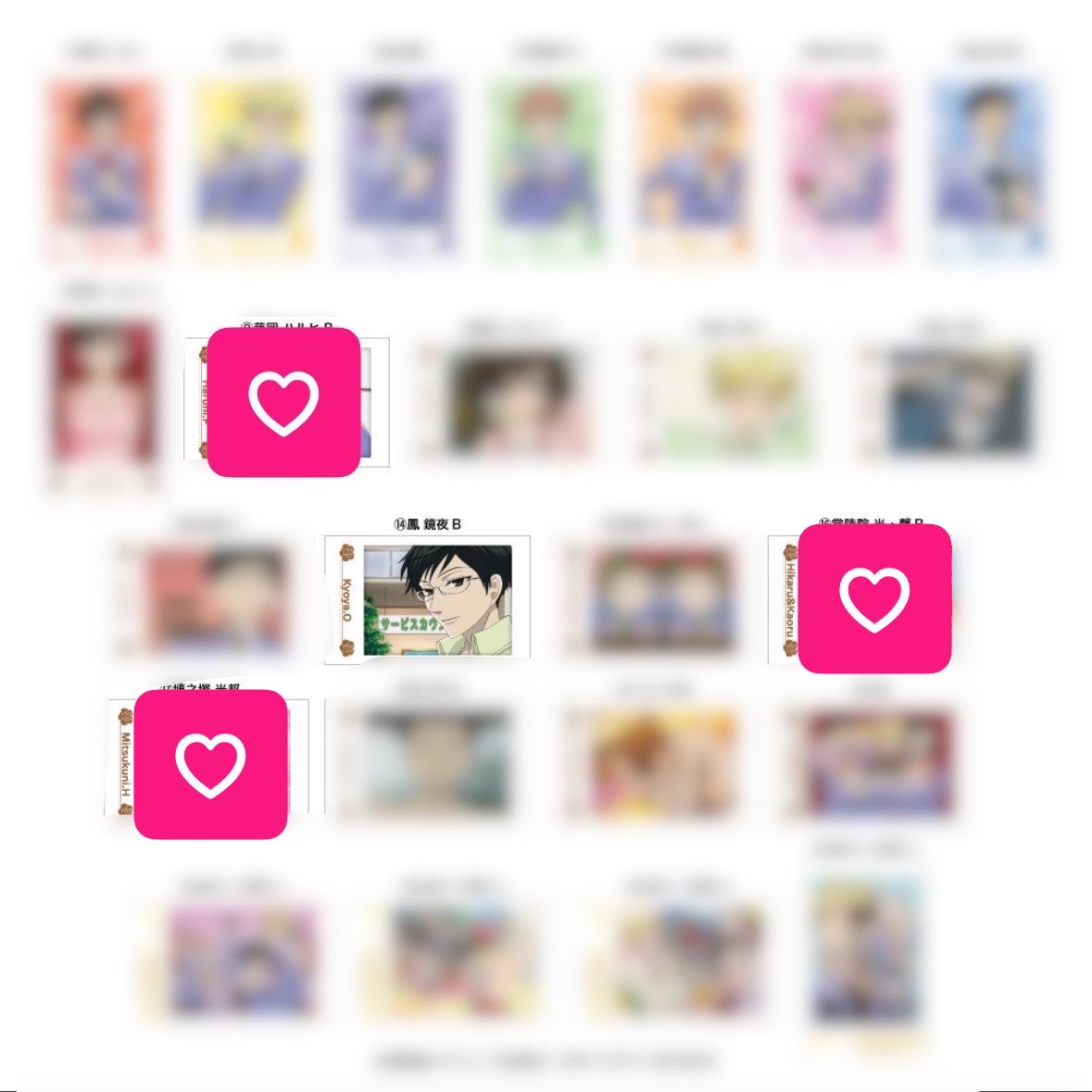 MoonRabbit_821's tweet photo. 【交換】桜蘭高校ホスト部 キャラポトレ

譲)画像１

求)画像２

コンプ目的です
郵送交換📮
ピンポイントで難しいと思いますが
検索よりお気軽にお声掛けください🙇‍♂️ https://t.co/AqOnd2axjs