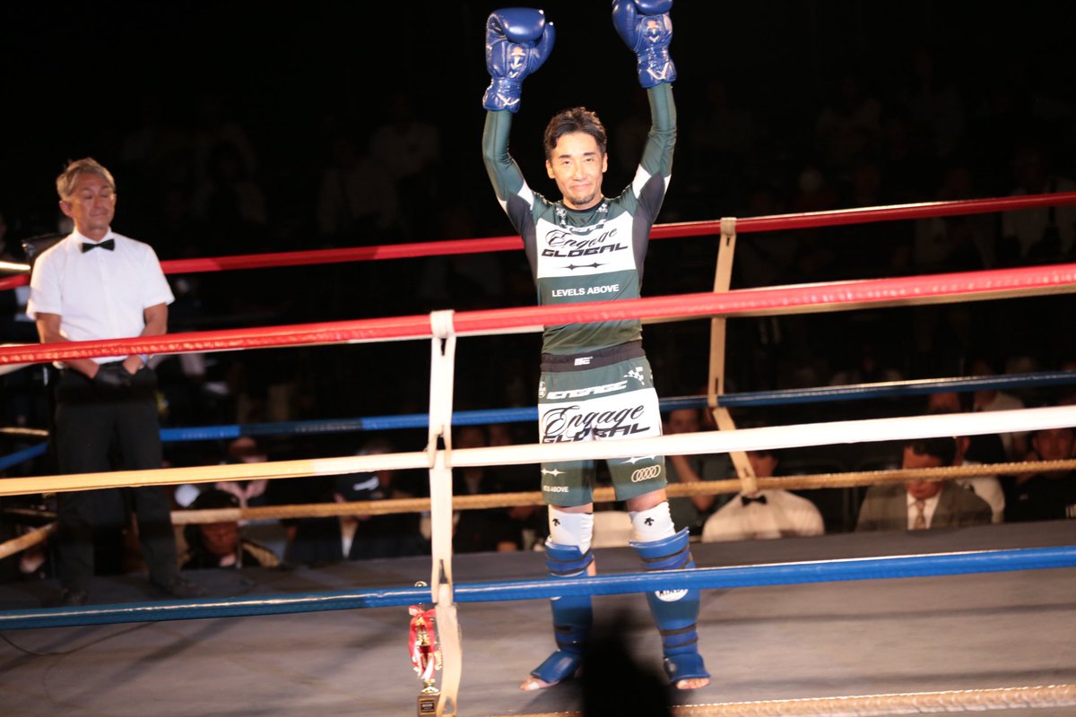 CampSute's tweet photo. 推活😁
キックボクシングの試合観戦
観戦後は新宿呑み🍺😊ナウ https://t.co/3vCN0YCztP