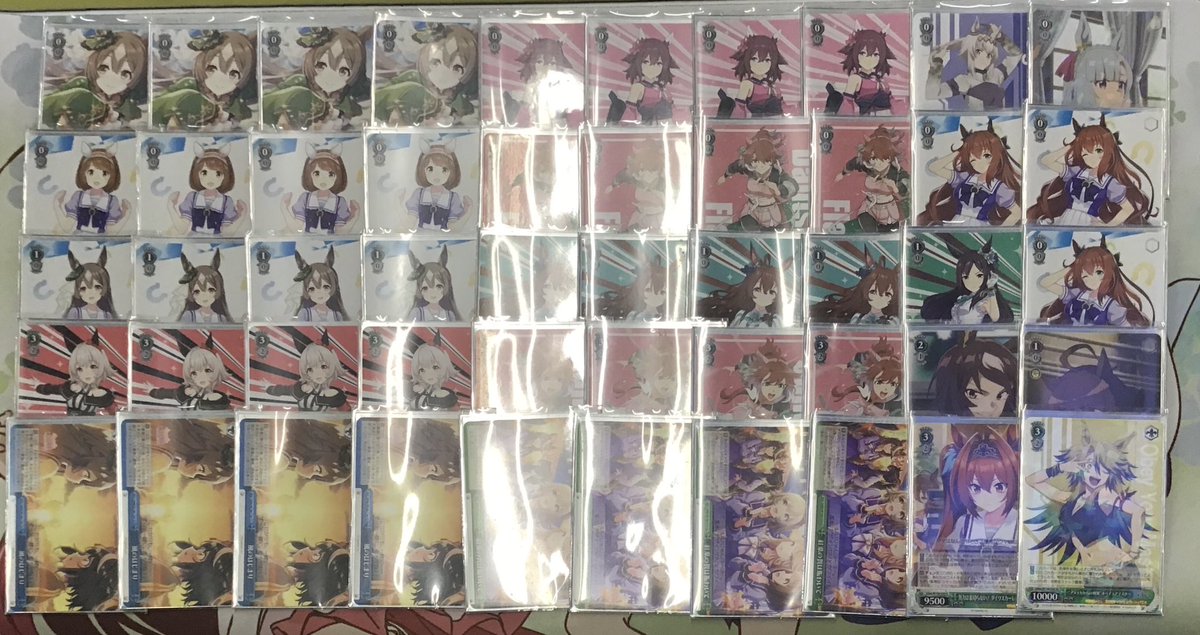 WS】ウマ娘 プリティーダービー優勝デッキレシピ(福福トレカ ヴァイス