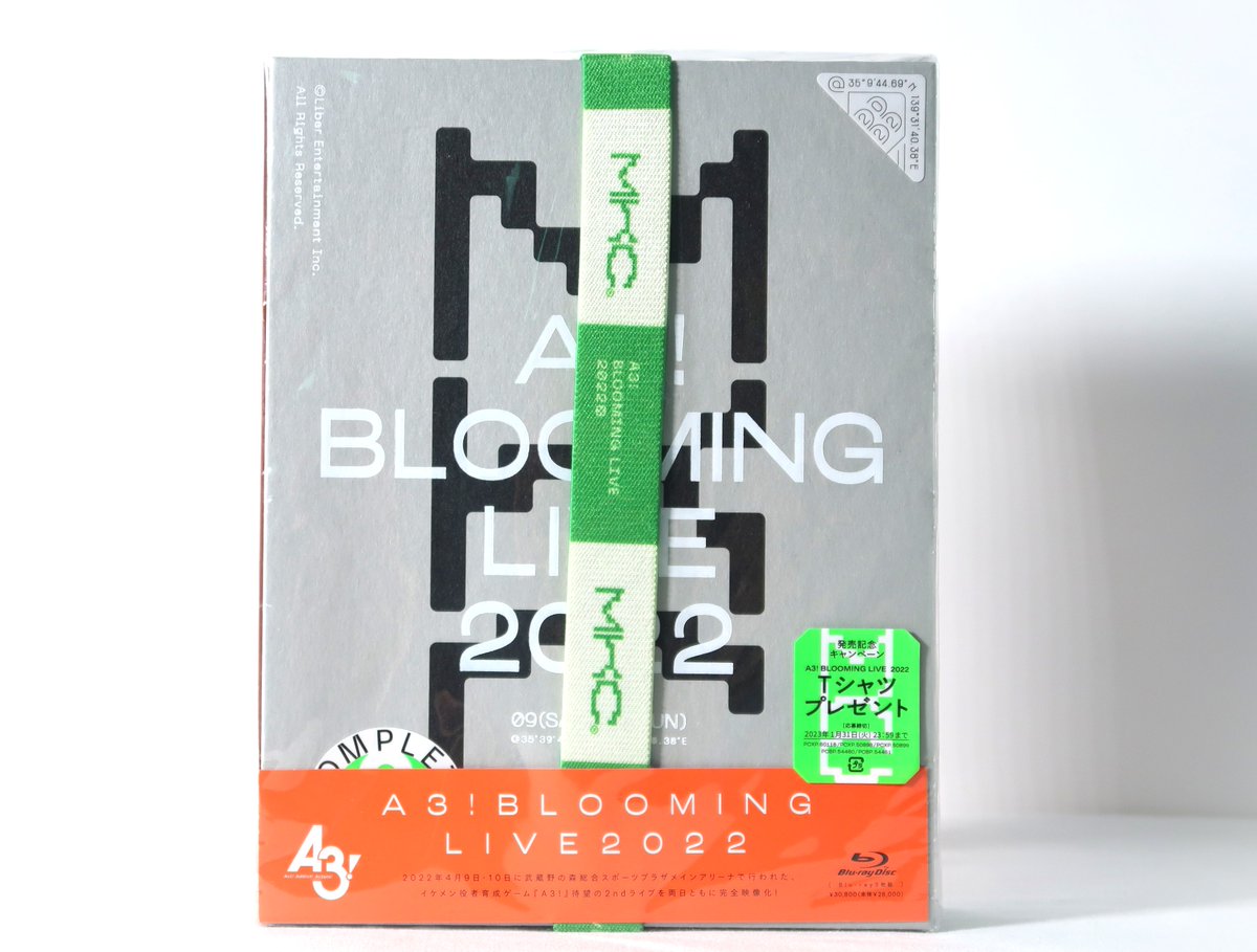 📀New Stock📀 Blu-ray A3! BLOOMING LIVE 2022 BD BOX【初回生産限定