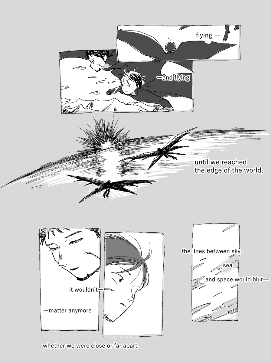 meko1616's tweet photo. 以前描いた鷹烏漫画の英訳版。すっっかり遅くなって申し訳ございません😭
※英語は拙いです。
① https://t.co/xwKsvWET3e