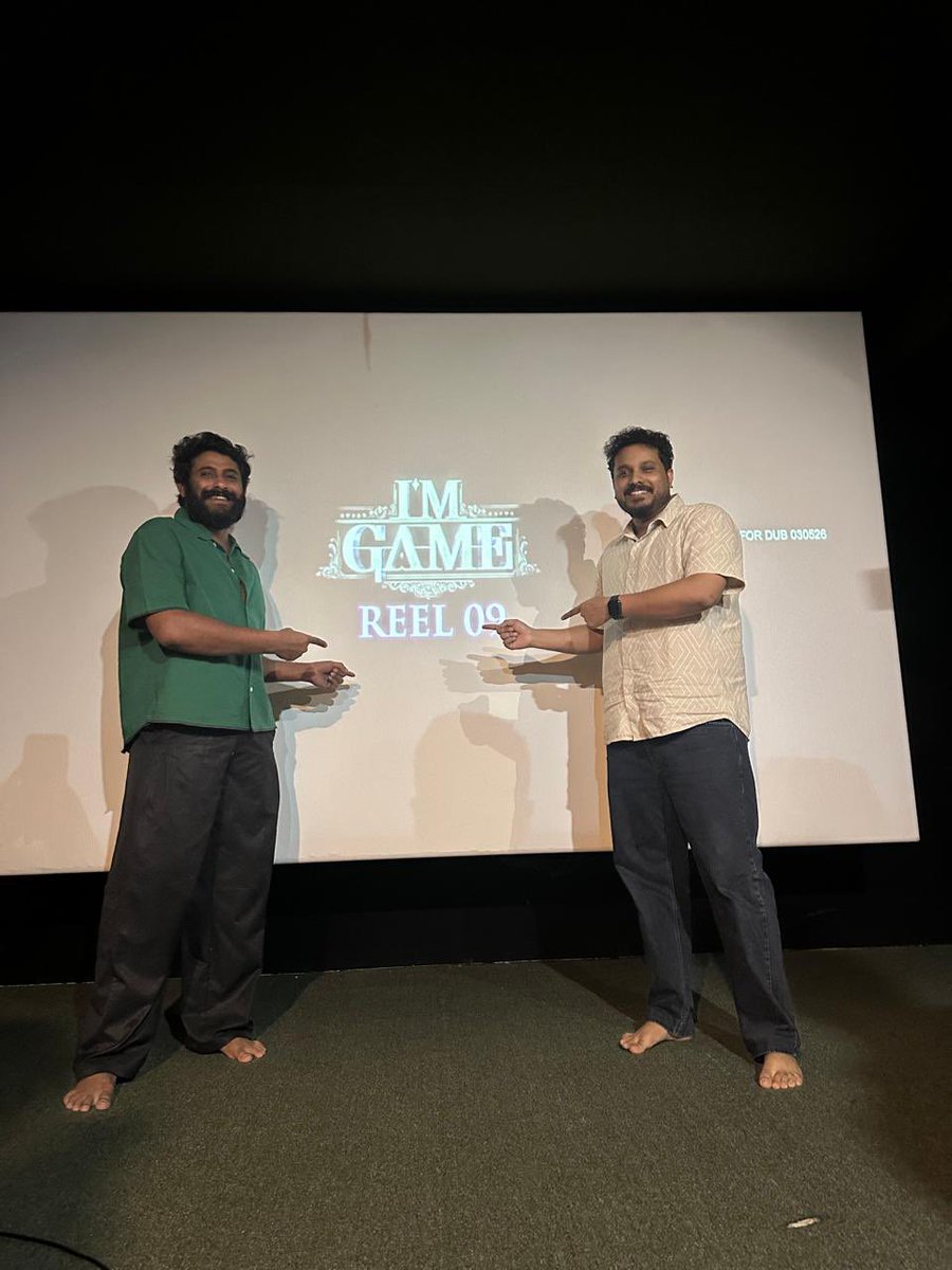 DulquerTrends_'s tweet photo. Pepe’s dubbing wrapped for #IMGame 🔥
The storm is getting ready! 🙌🏻💥

#DulquerSalmaan https://t.co/pqTN0eK5LD