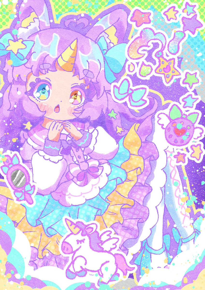 こた猫ゆめかわセレクション ＃イラスト #illustrationㅤ ＃創作