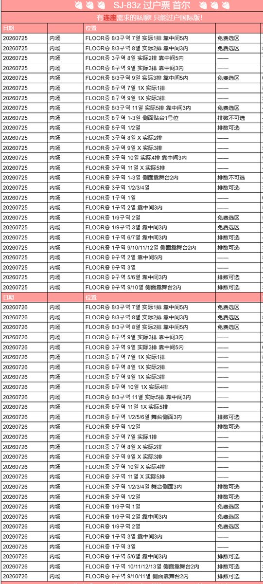dasom ticket || WTS BTS , EXO, ENHYPEN, DXS, JNJM tweet media