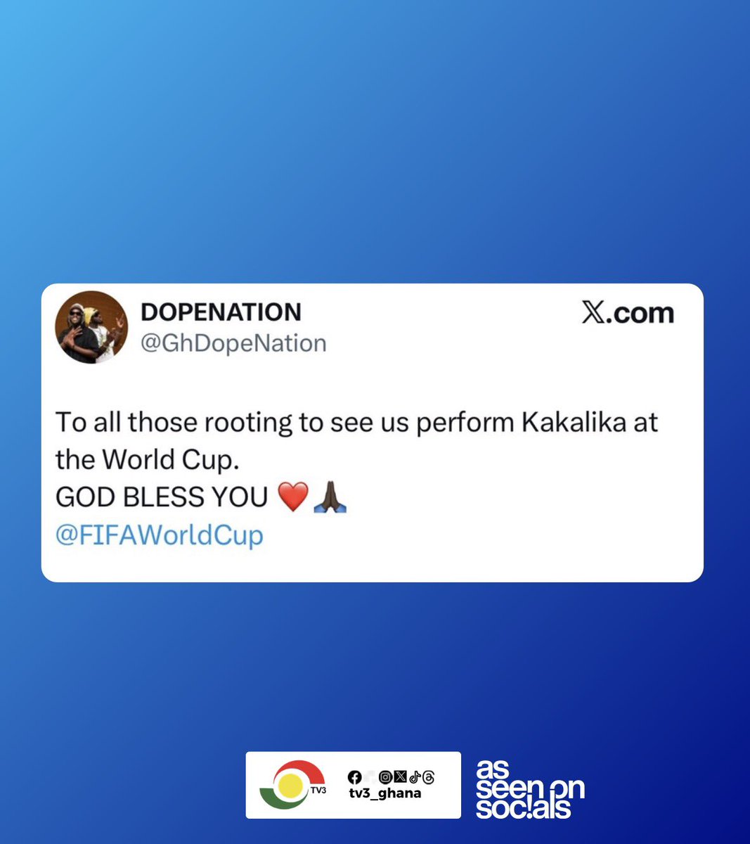 🇬🇭 Yes or Yah ? 😄 

#ASOS #TV3GH ✍️ <a href="/GhDopeNation/">DOPENATION</a>