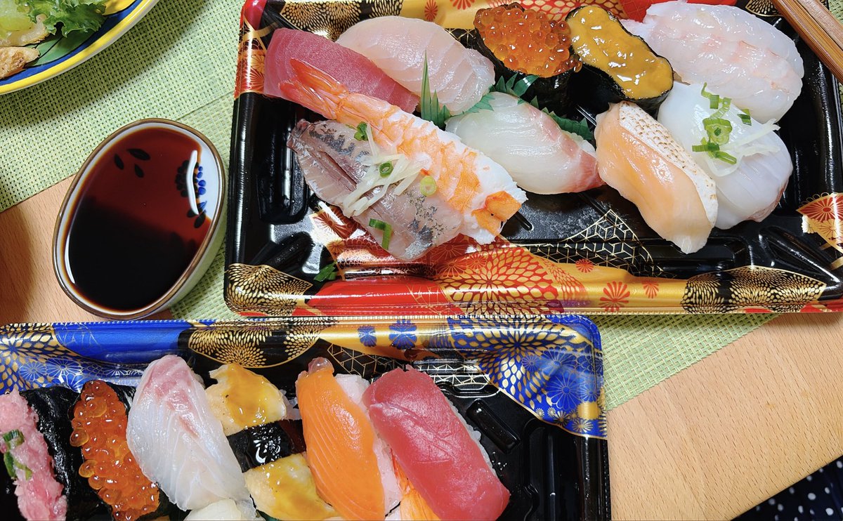 勝利のお寿司🍣
いただきます！！☺️✨
#アスルクラロ沼津
#勝利のお寿司